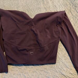 Beyond Yoga high waisted leggings in Plum